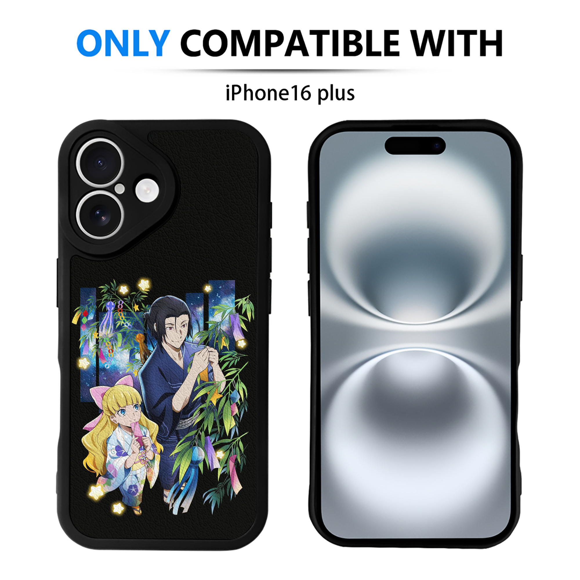 （画像用） 文豪ストレイドッグス Bungo Stray Dogs 【iPhone 16シリーズ対応】シリコンスマホケース（レザー調） 材質：シリコン
